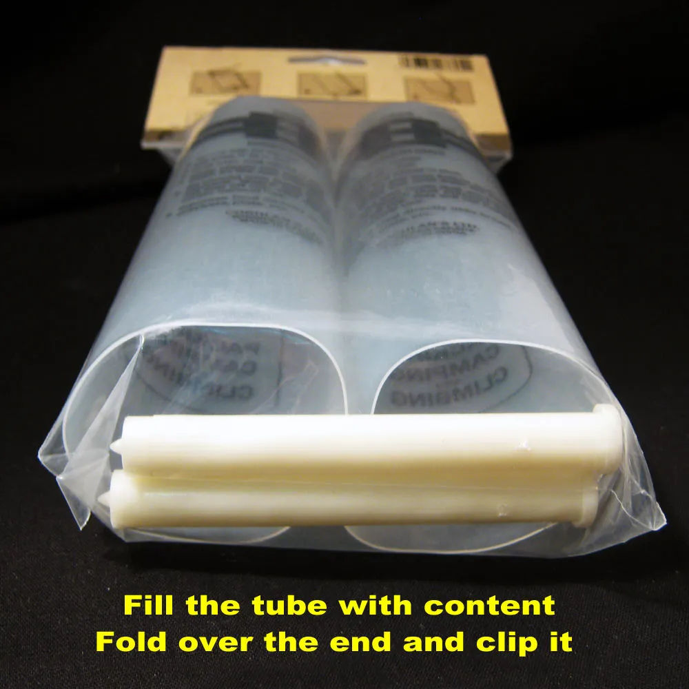 2 Food Squeeze Tubes Container Bottles Camping Hiking Coghlans Easy Dispenser