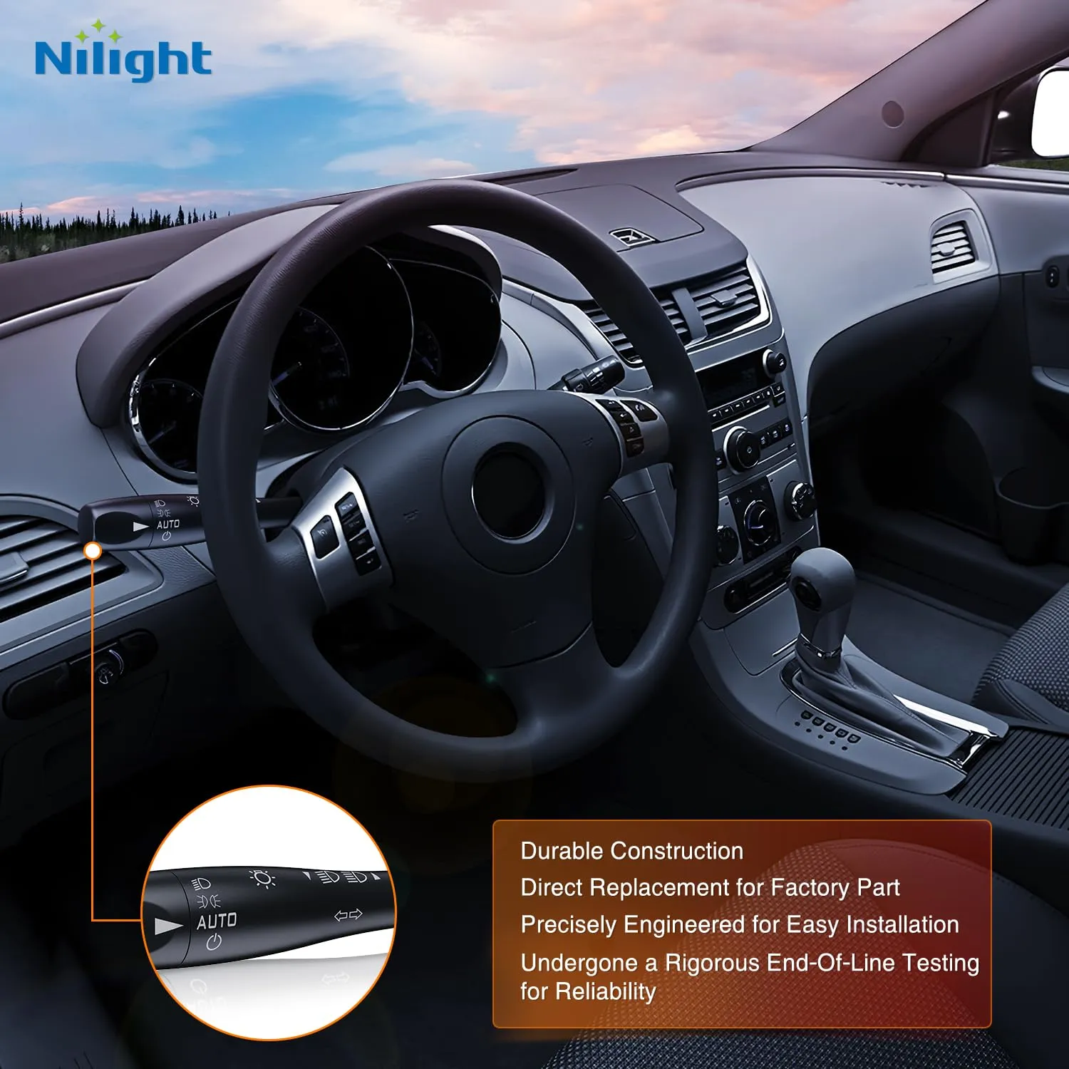 2005-2011 Chevrolet Cobalt Equinox HHR, Pontiac G5 Solstice Torrent, Saturn Sky, Suzuki XL-7 Turn Signal Switch