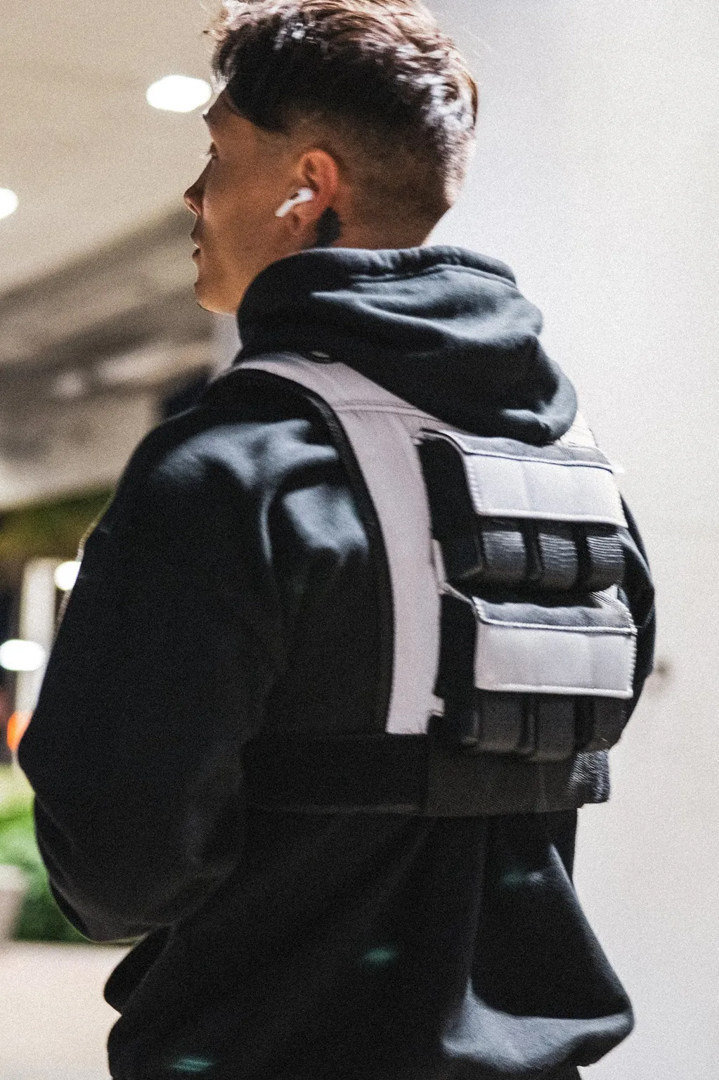 28LB Weight Vest - 3M Reflective Grey