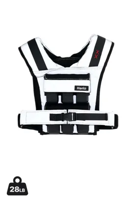 28LB Weight Vest - 3M Reflective Grey
