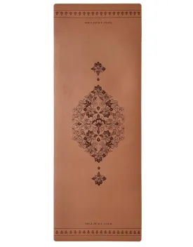 5 mm Deluxe Lotus Chai Yoga Mat   Strap