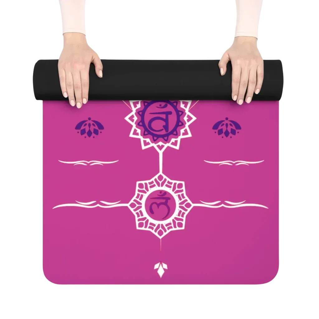 7 CHAKRA PRINTED YOGA MAT FOR BALANCE AND SPIRITUAL GROWTH