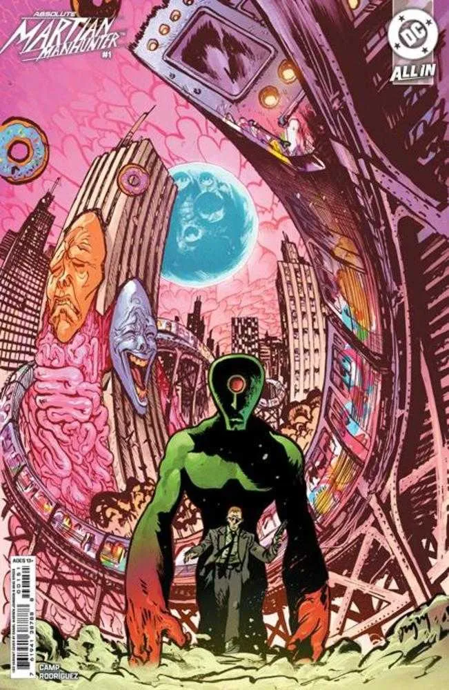 Absolute Martian Manhunter #1 (Of 6) Cover J Daniel Warren Johnson Card Stock 1:50 Ratio Variant