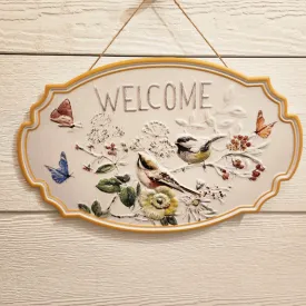 Bird Welcome Sign