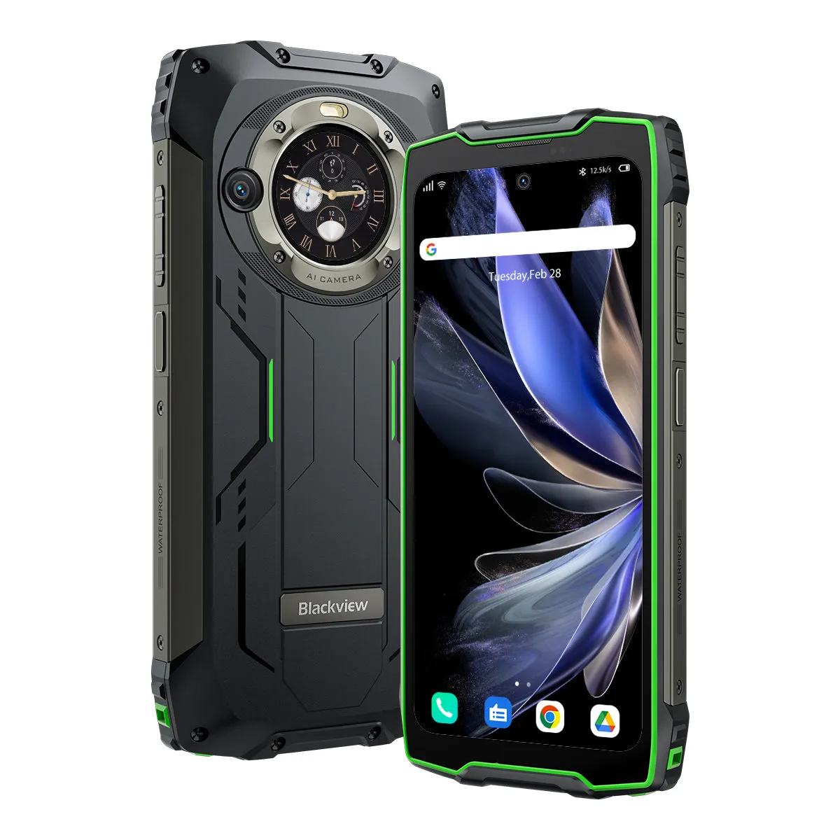 Blackview BV9300 Pro 8/12GB 256GB 6.7-Inch Main & 1.3-inch Round Secondary Display Built-in 100LM Flashlight 15080mAh 4G Rugged Smartphone