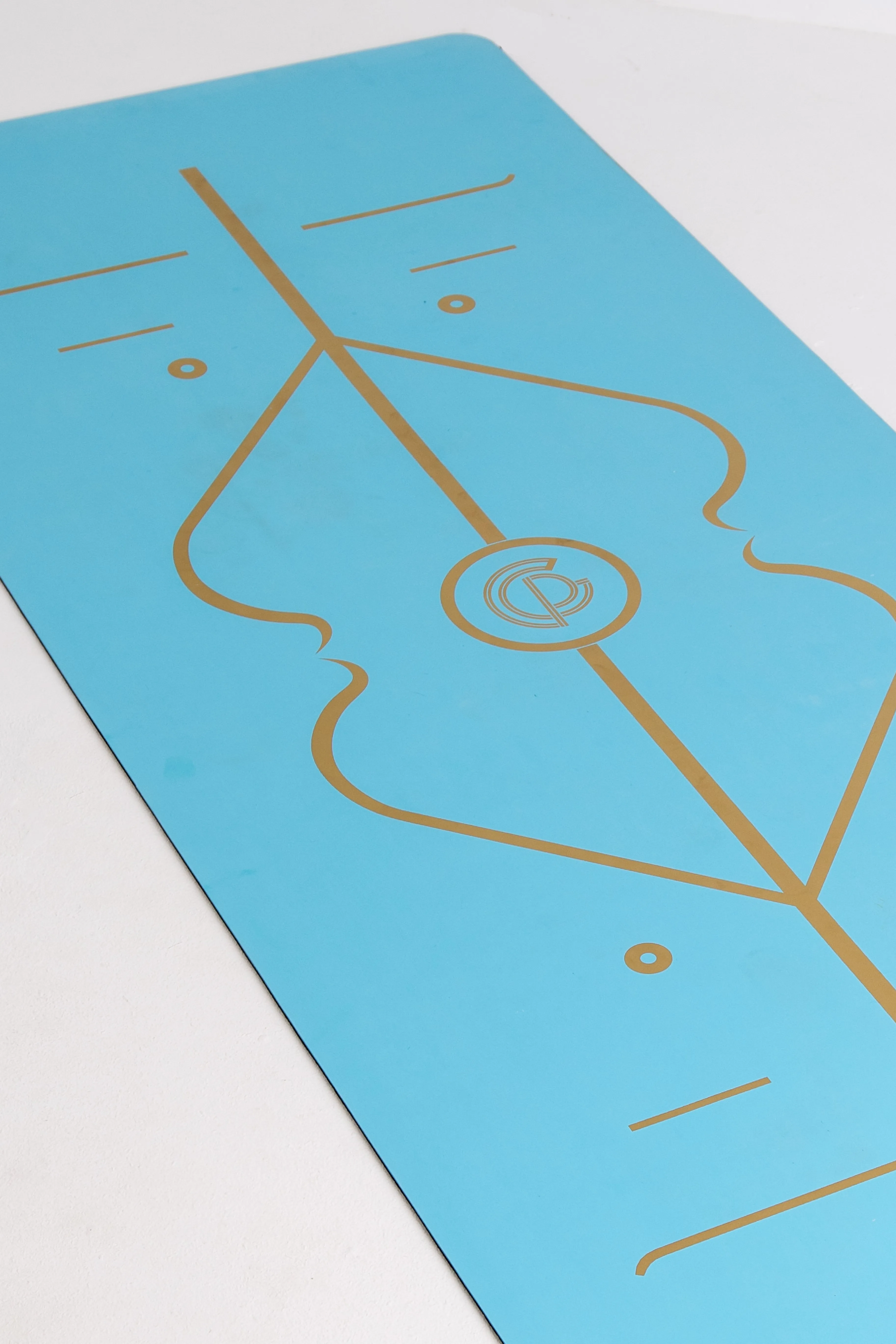 Eco Yoga Mat - Blue