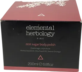 elemental herbology Zest Sugar Body Polish Fire 200ml