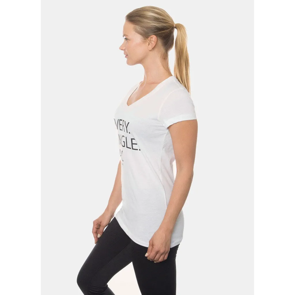 Every Single Day V-Neck Tee