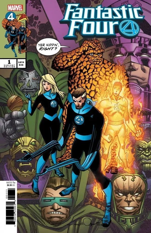 Fantastic Four (2018) #1 Walt Simonson Variant
