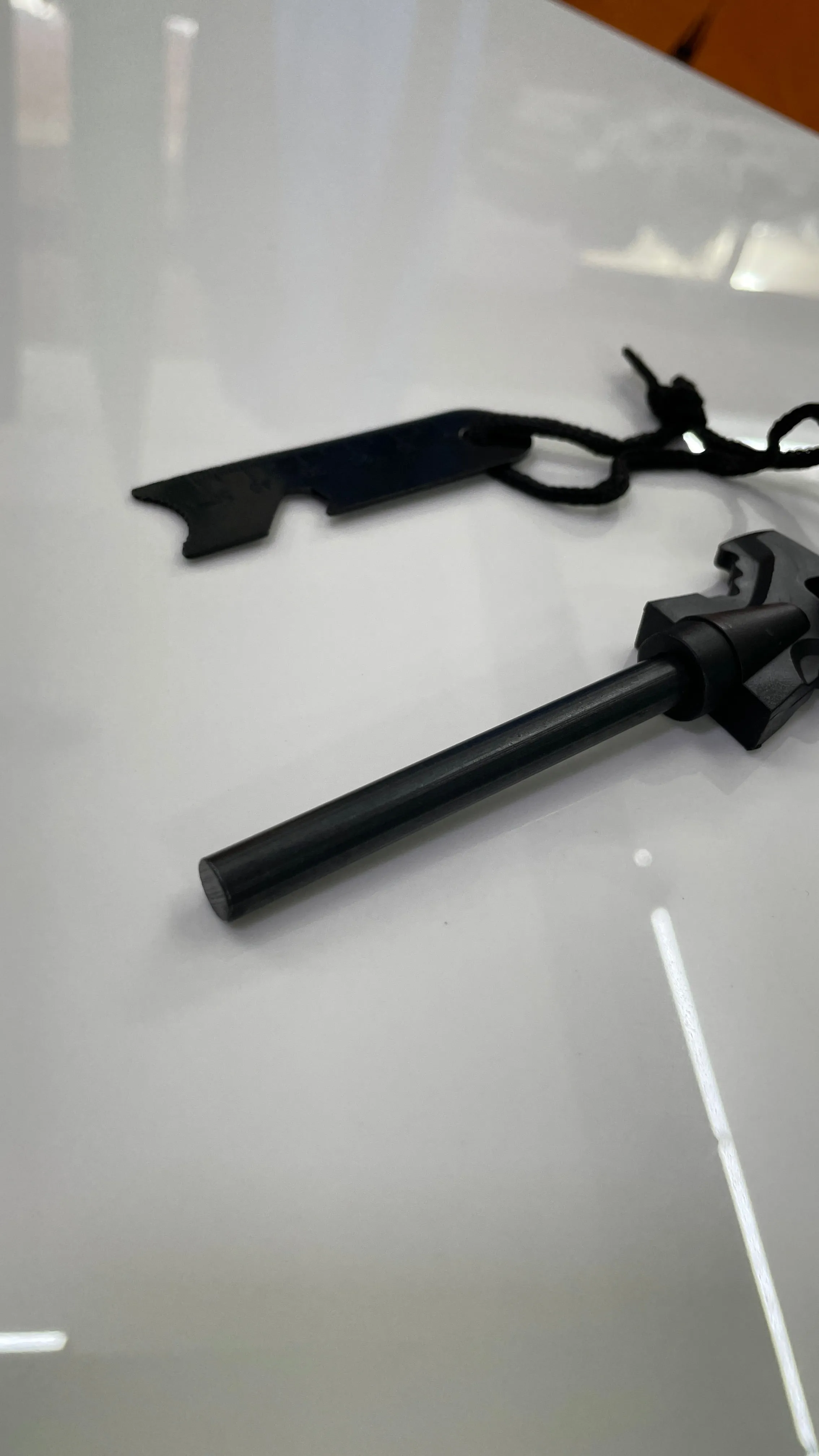 Flint Fire Starter with Wooden Handle