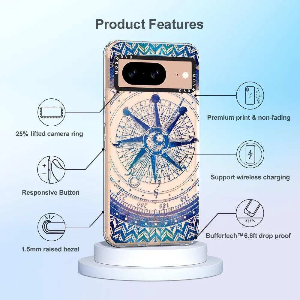 Galaxy Compass Phone Case - Google Pixel 8 Case