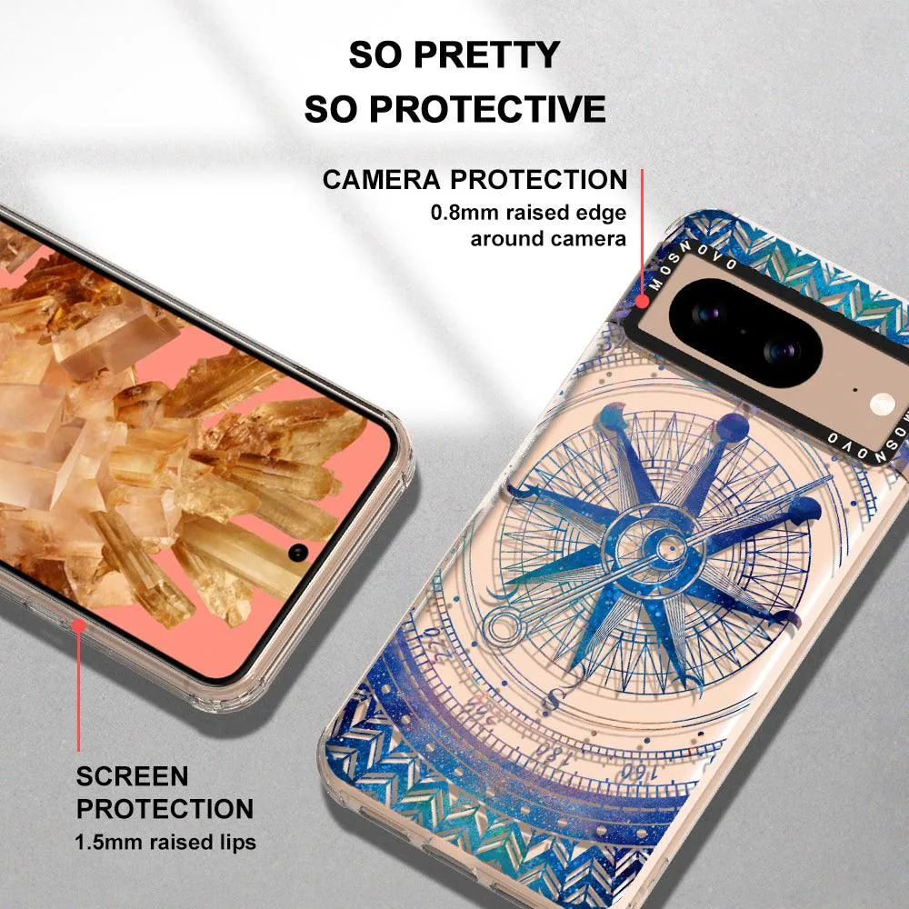 Galaxy Compass Phone Case - Google Pixel 8 Case