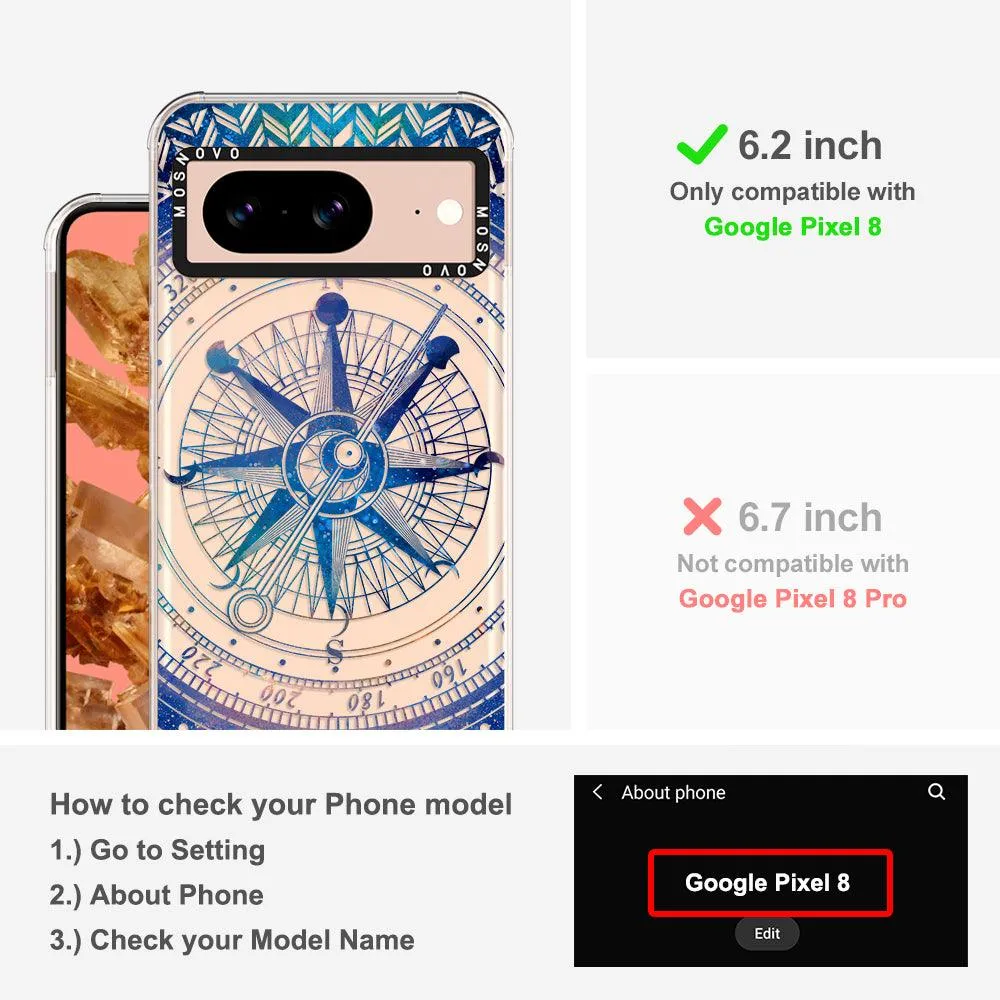 Galaxy Compass Phone Case - Google Pixel 8 Case