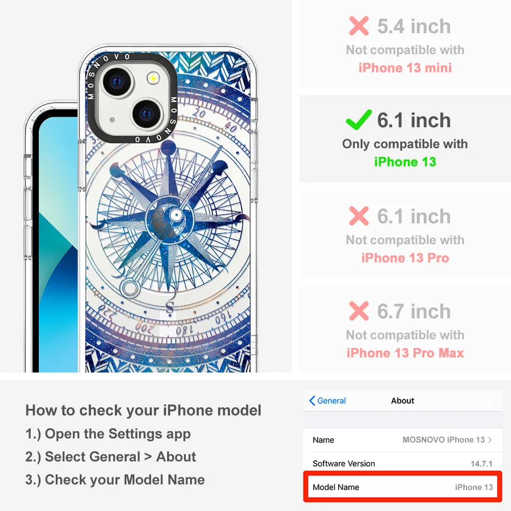 Galaxy Compass Phone Case - iPhone 13 Case