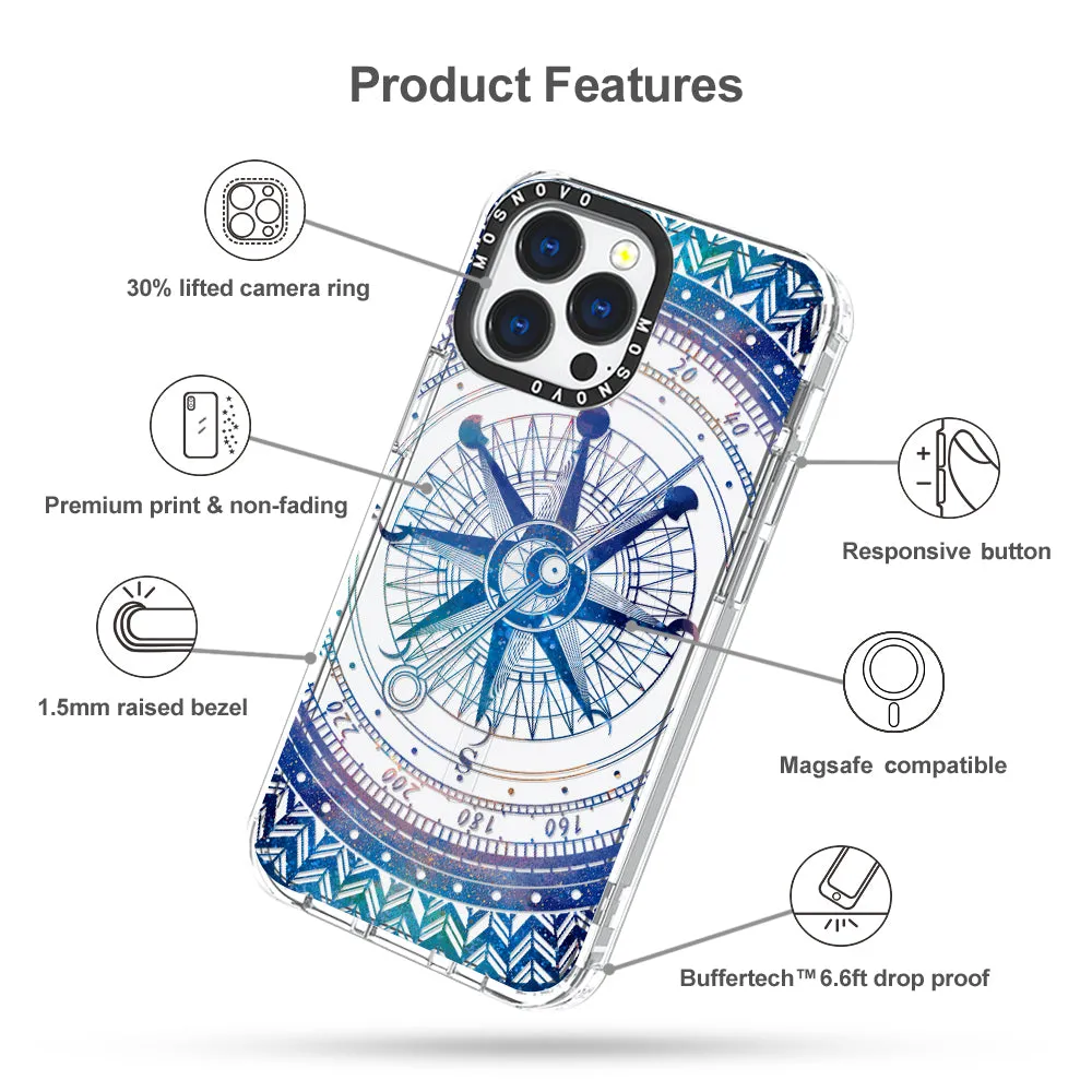 Galaxy Compass Phone Case - iPhone 13 Pro Case