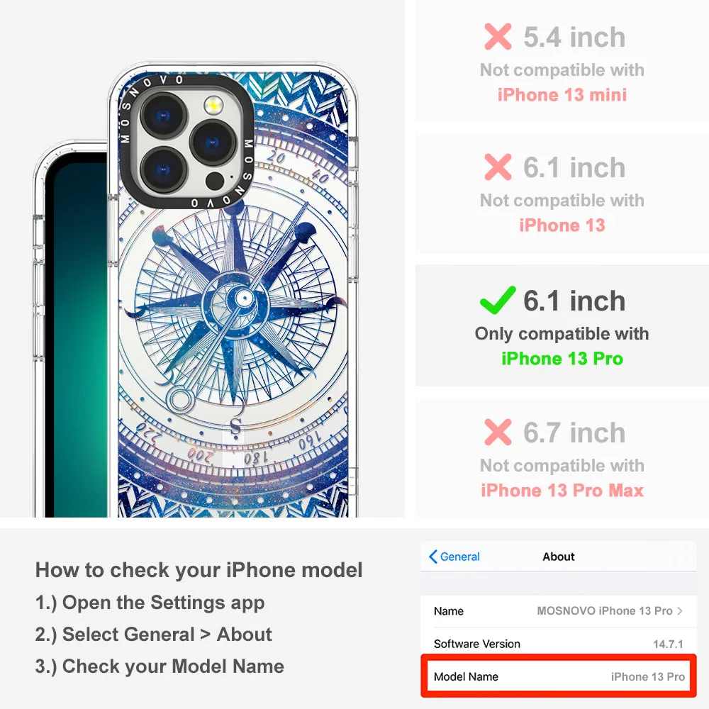 Galaxy Compass Phone Case - iPhone 13 Pro Case