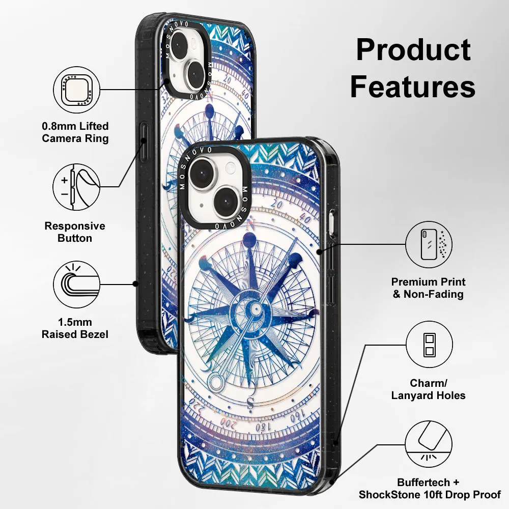 Galaxy Compass Phone Case - iPhone 14 Case
