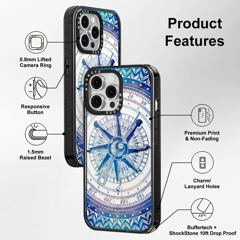 Galaxy Compass Phone Case - iPhone 14 Pro Max Case