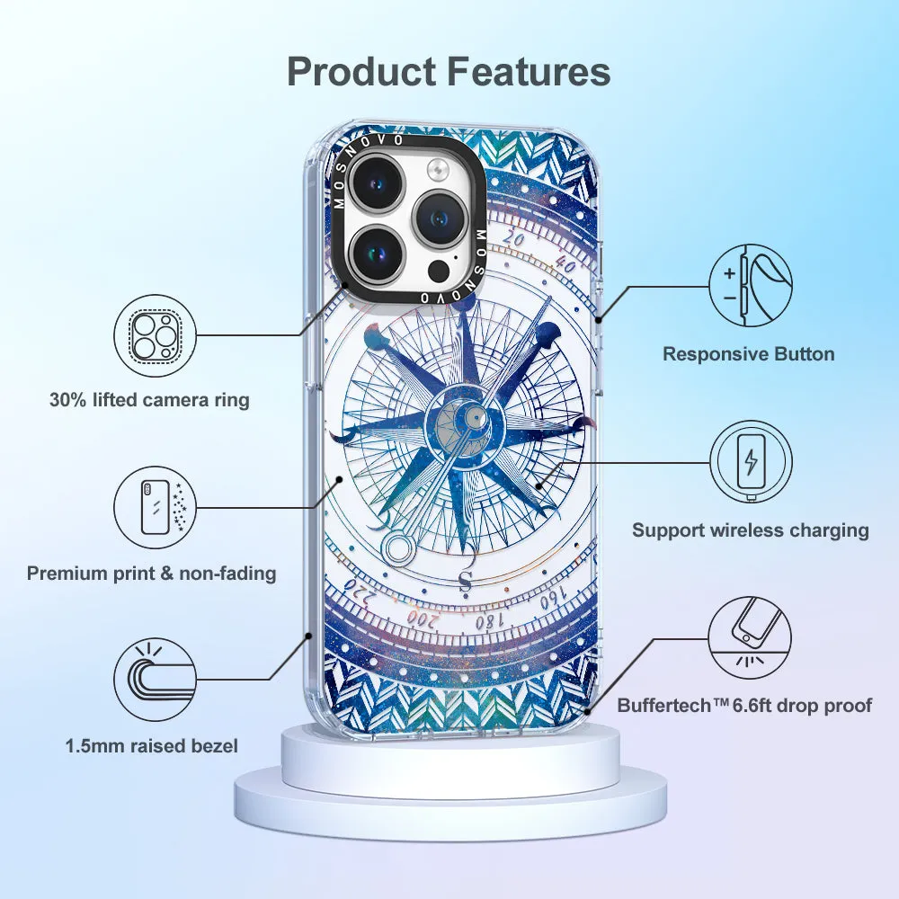 Galaxy Compass Phone Case - iPhone 14 Pro Max Case