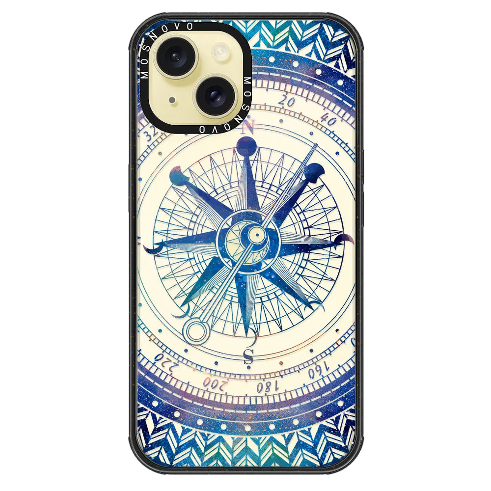 Galaxy Compass Phone Case - iPhone 15 Plus Case