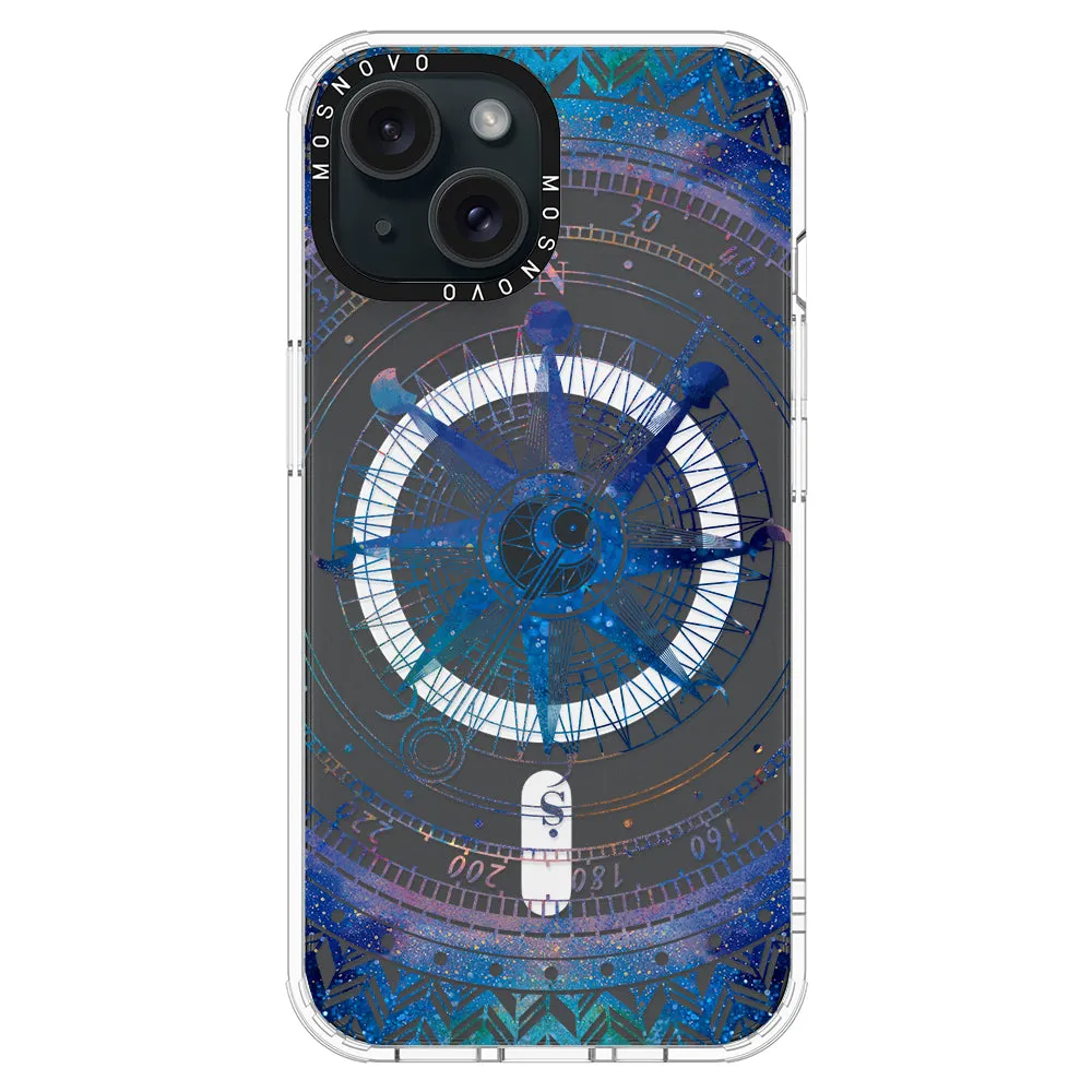 Galaxy Compass Phone Case - iPhone 15 Plus Case
