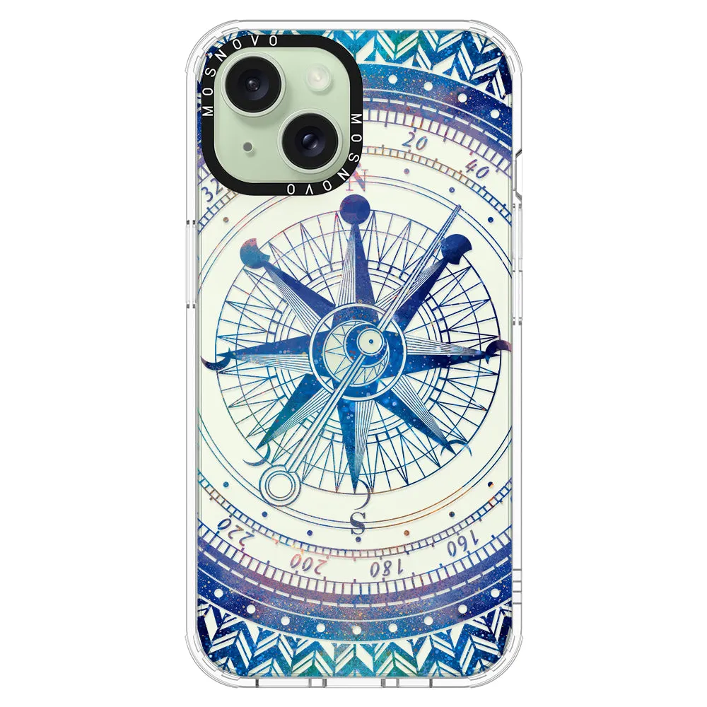Galaxy Compass Phone Case - iPhone 15 Plus Case