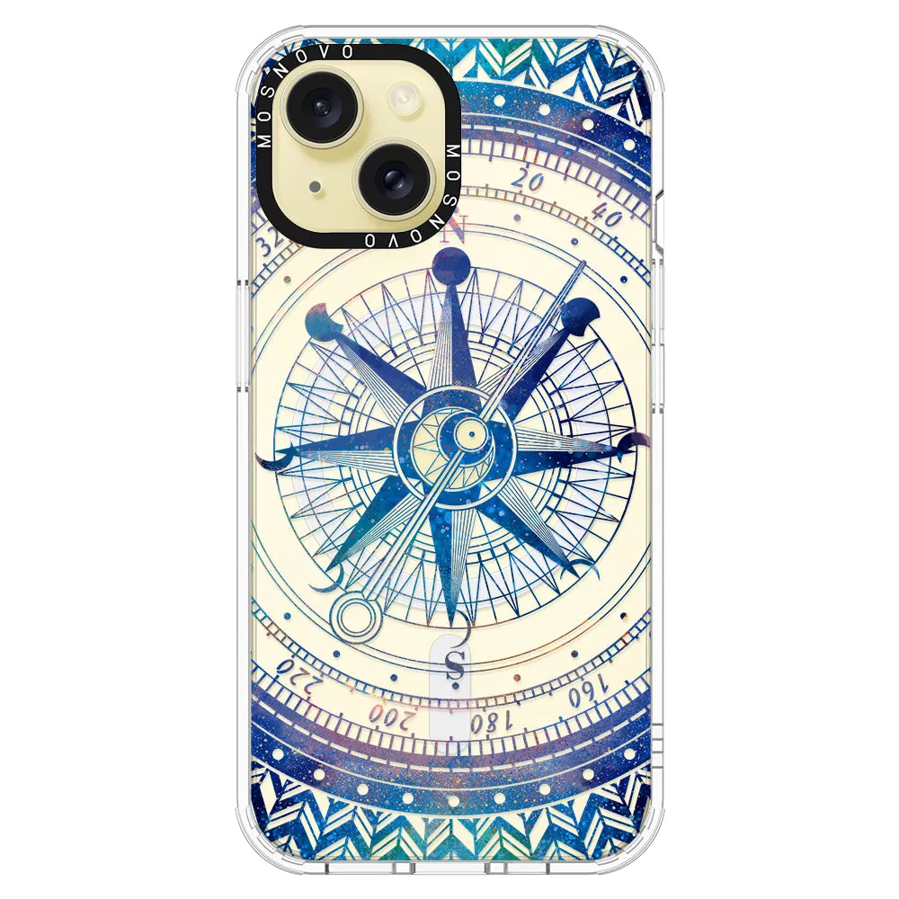 Galaxy Compass Phone Case - iPhone 15 Plus Case