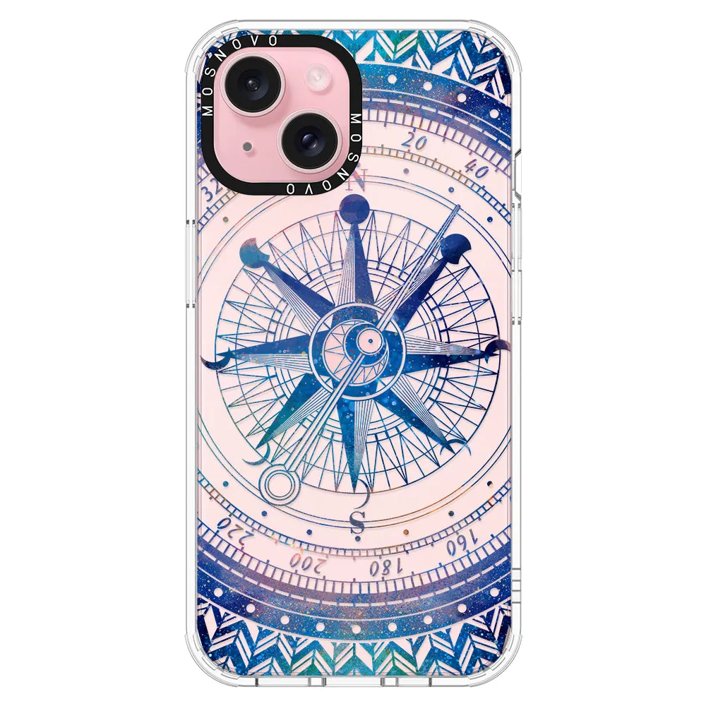 Galaxy Compass Phone Case - iPhone 15 Plus Case