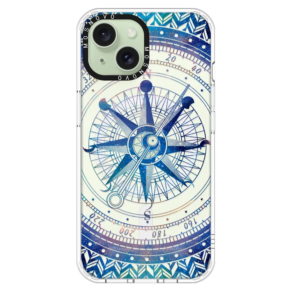 Galaxy Compass Phone Case - iPhone 15 Plus Case
