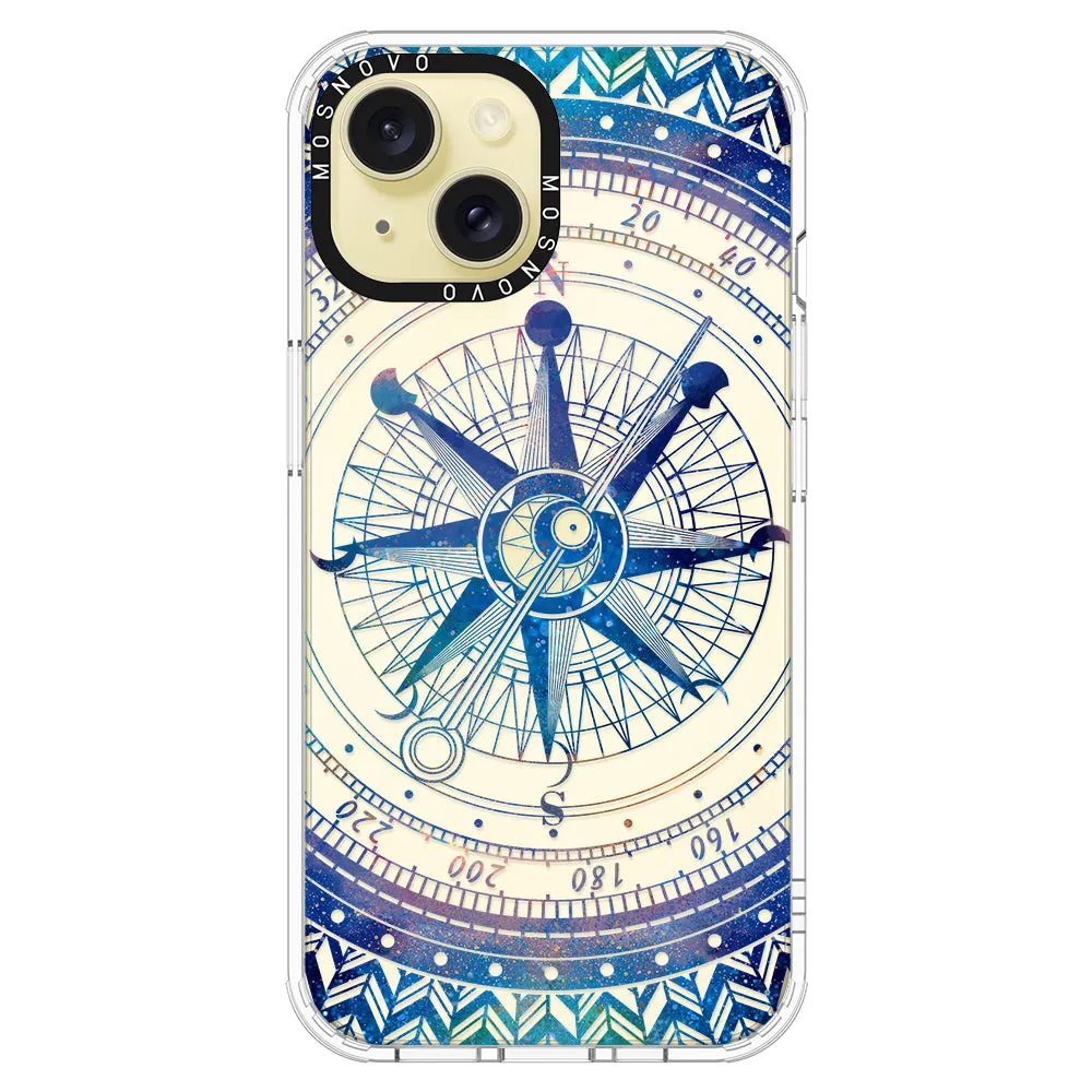 Galaxy Compass Phone Case - iPhone 15 Plus Case