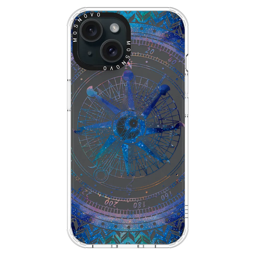 Galaxy Compass Phone Case - iPhone 15 Plus Case