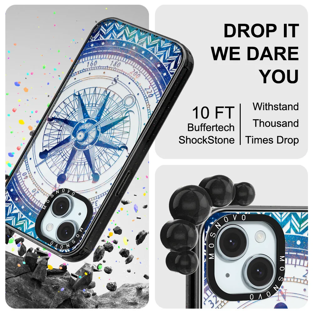 Galaxy Compass Phone Case - iPhone 15 Plus Case