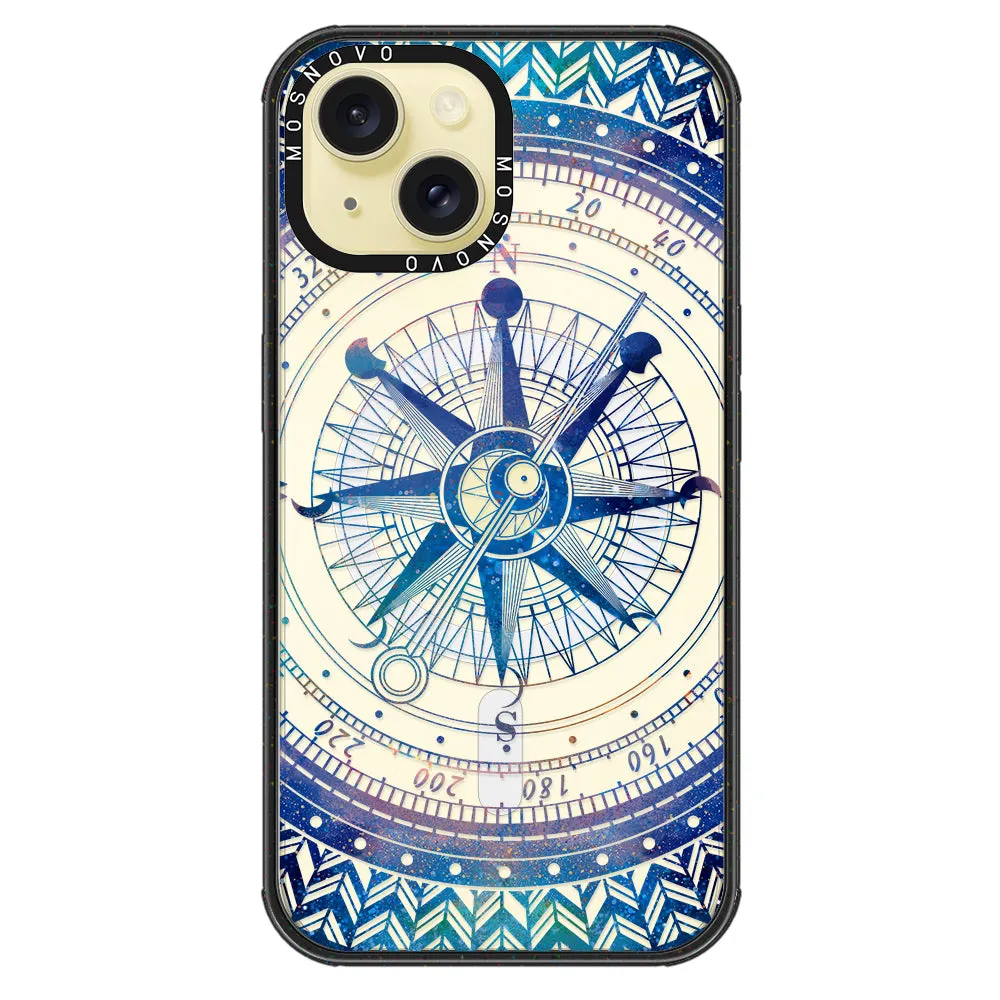 Galaxy Compass Phone Case - iPhone 15 Plus Case
