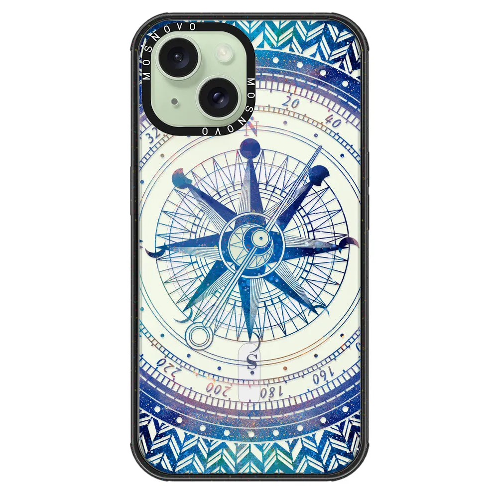 Galaxy Compass Phone Case - iPhone 15 Plus Case