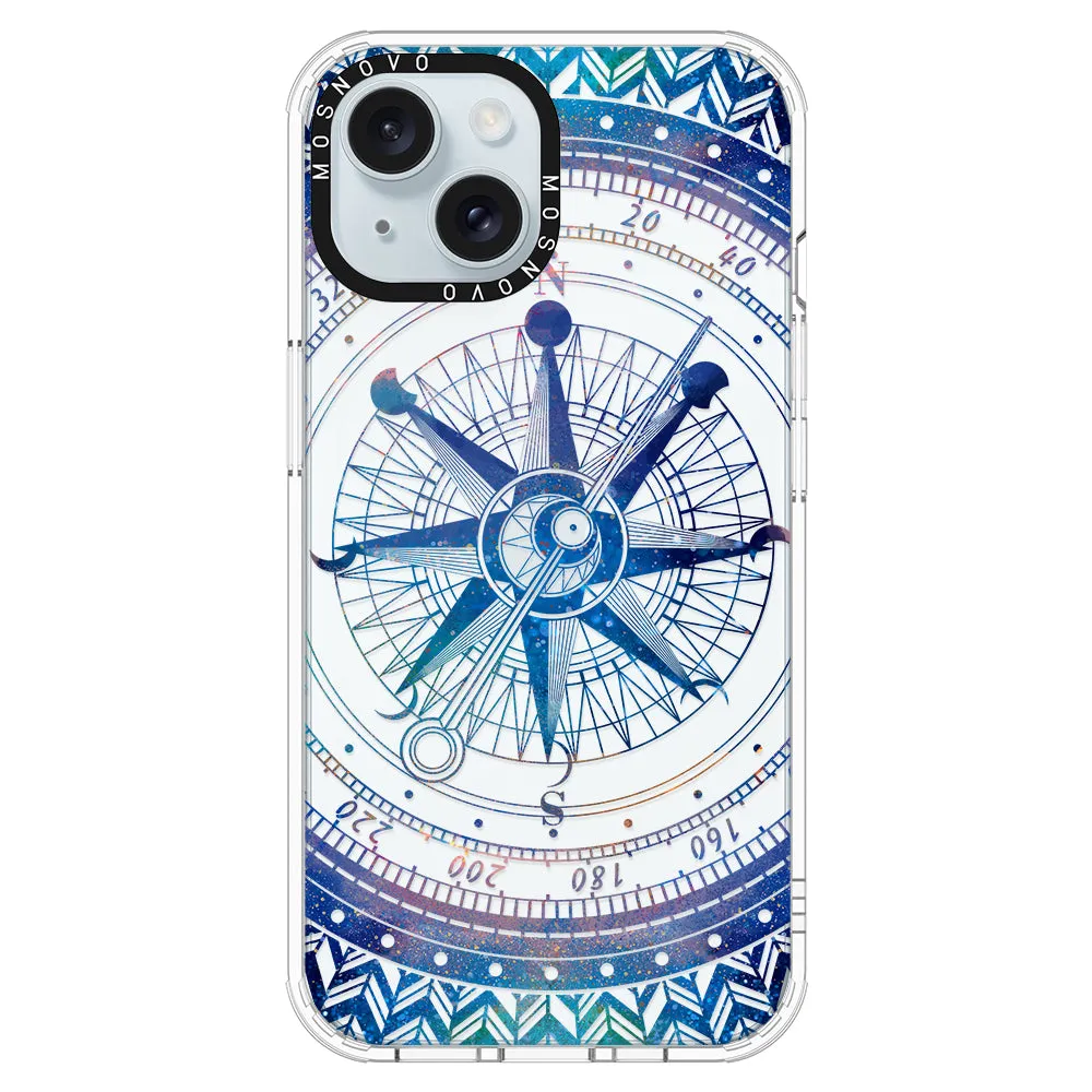 Galaxy Compass Phone Case - iPhone 15 Plus Case