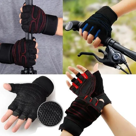 Gym Fitness Gloves Anti-Skid Weight Lifting for Sport