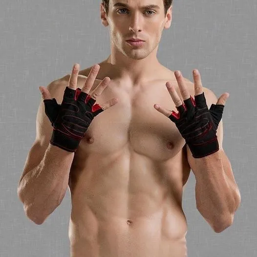 Gym Fitness Gloves Anti-Skid Weight Lifting for Sport