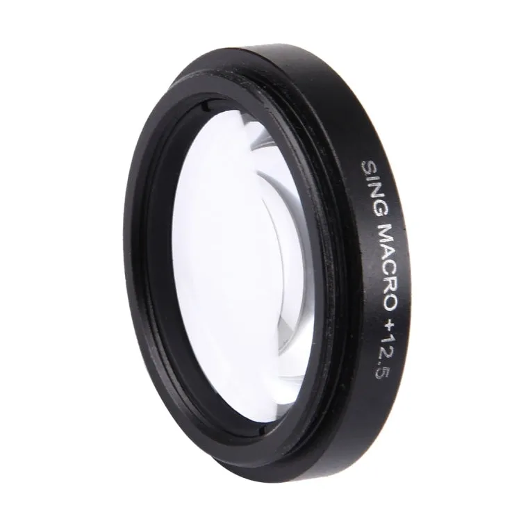 JUNESTAR Proffesional 37mm 12.5X Macro Lens Filter   Lens Protective Cap for GoPro & Xiaomi Xiaoyi Yi Sport Action Camera