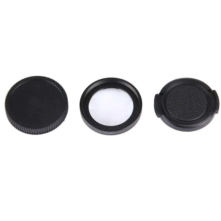 JUNESTAR Proffesional 37mm 12.5X Macro Lens Filter   Lens Protective Cap for GoPro & Xiaomi Xiaoyi Yi Sport Action Camera