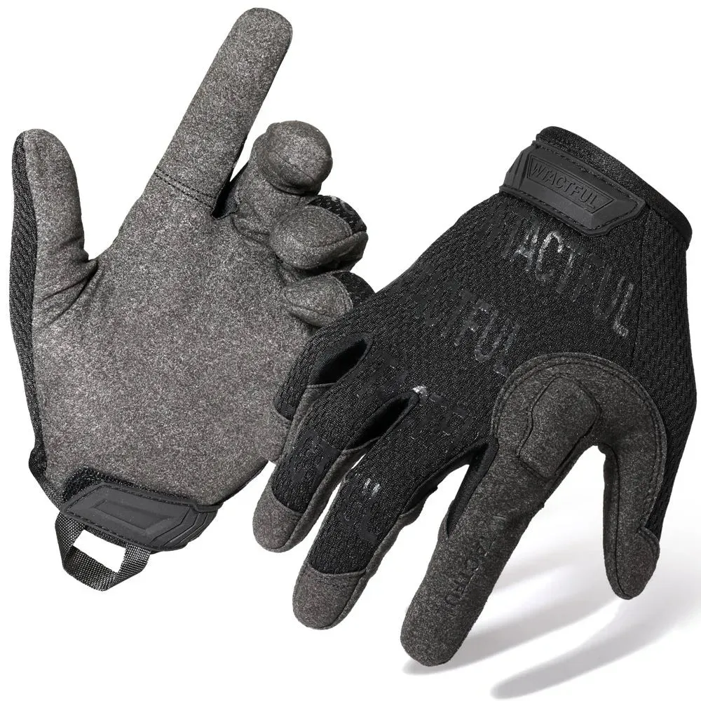Men Camouflage Tactical Full Finger Gloves Airsoft Army Military Sports Riding Hunting Hiking Bicycle Cycling Paintball Mittens