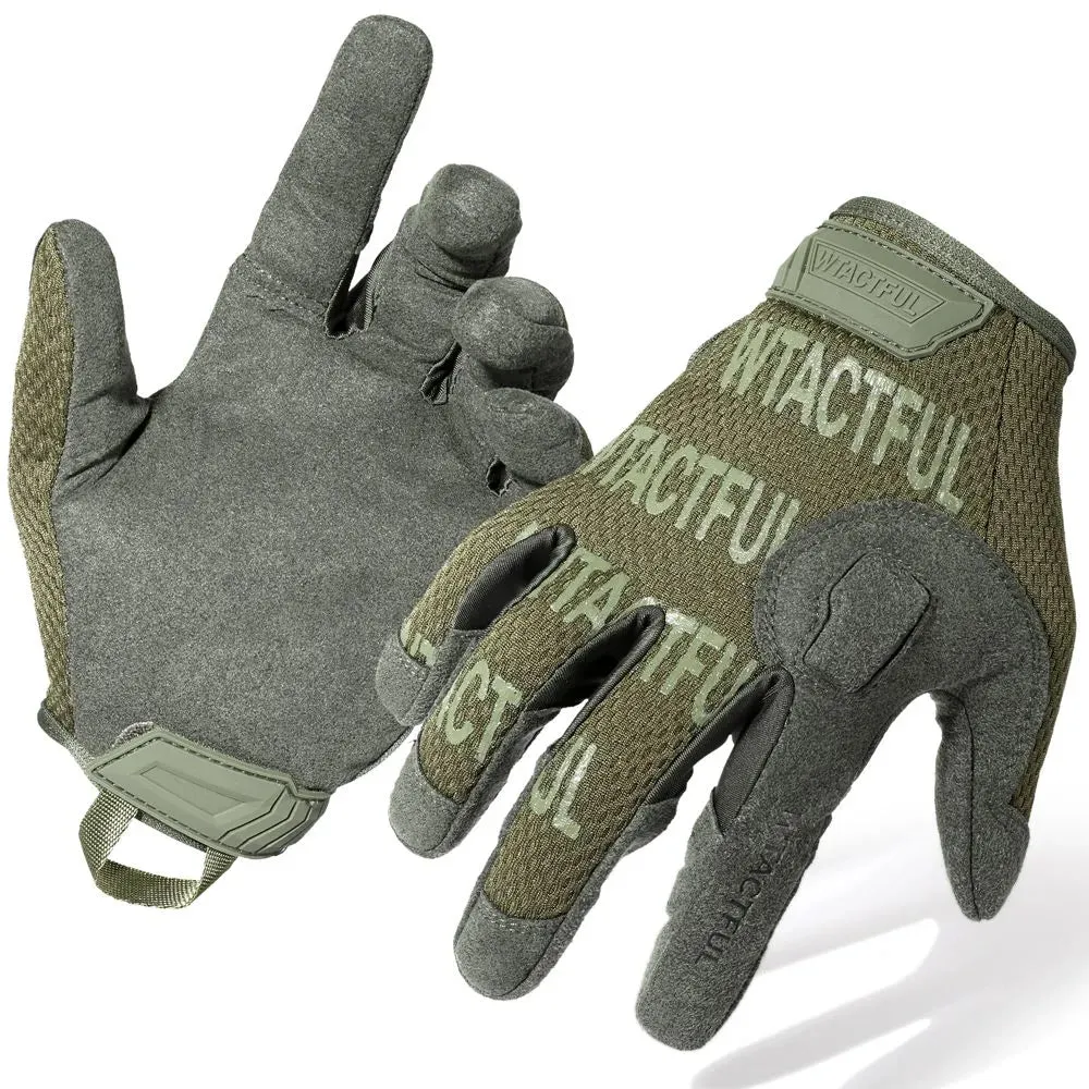 Men Camouflage Tactical Full Finger Gloves Airsoft Army Military Sports Riding Hunting Hiking Bicycle Cycling Paintball Mittens