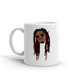 Miracles Across 125th Street Murda Count Harlem Face White Mug