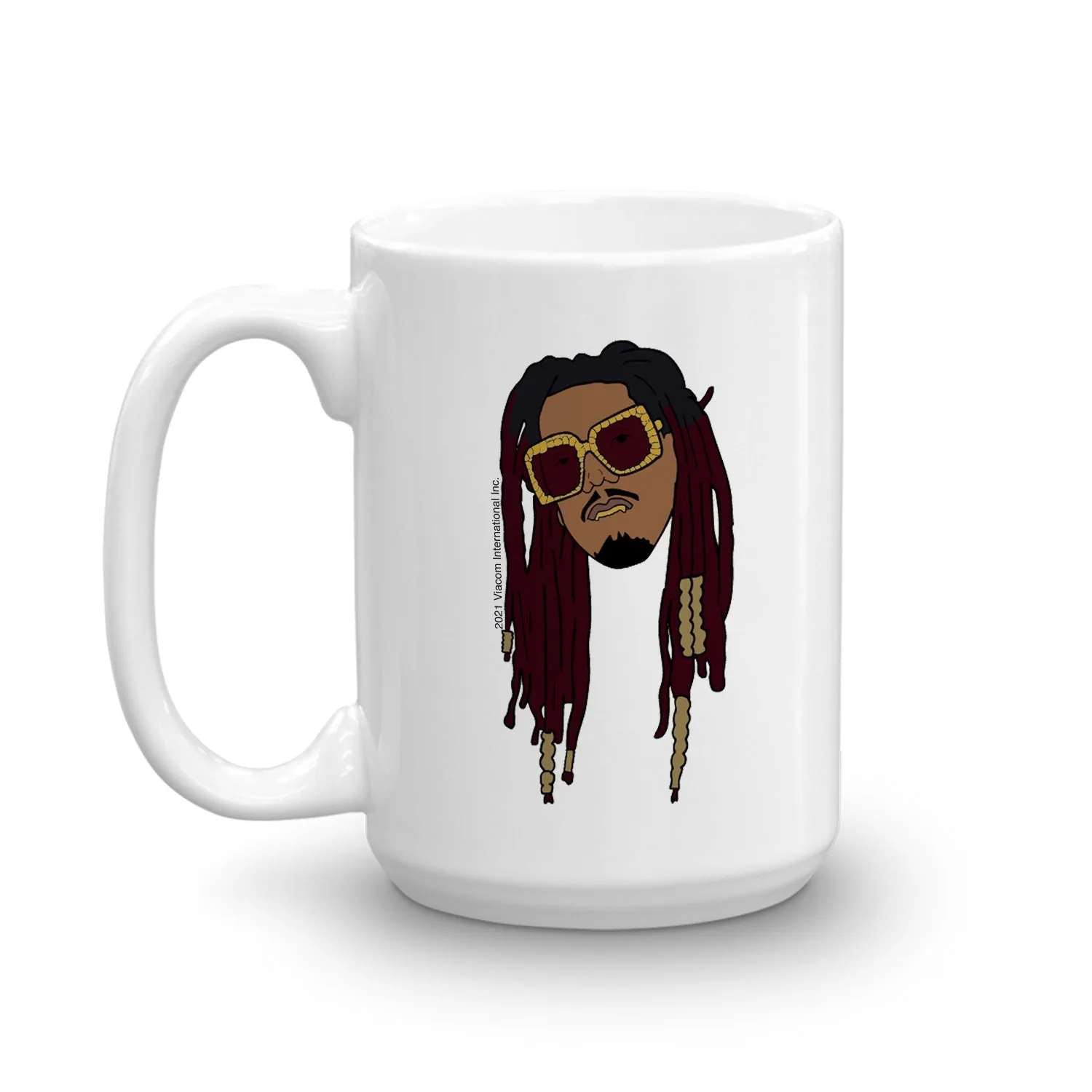 Miracles Across 125th Street Murda Count Harlem Face White Mug