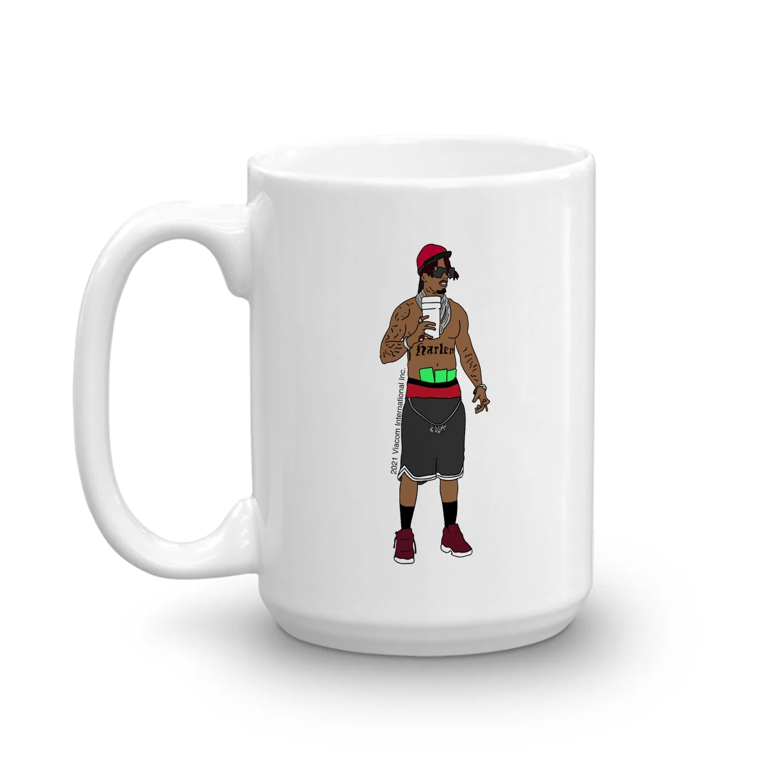 Miracles Across 125th Street Murda Count Harlem Pose White Mug