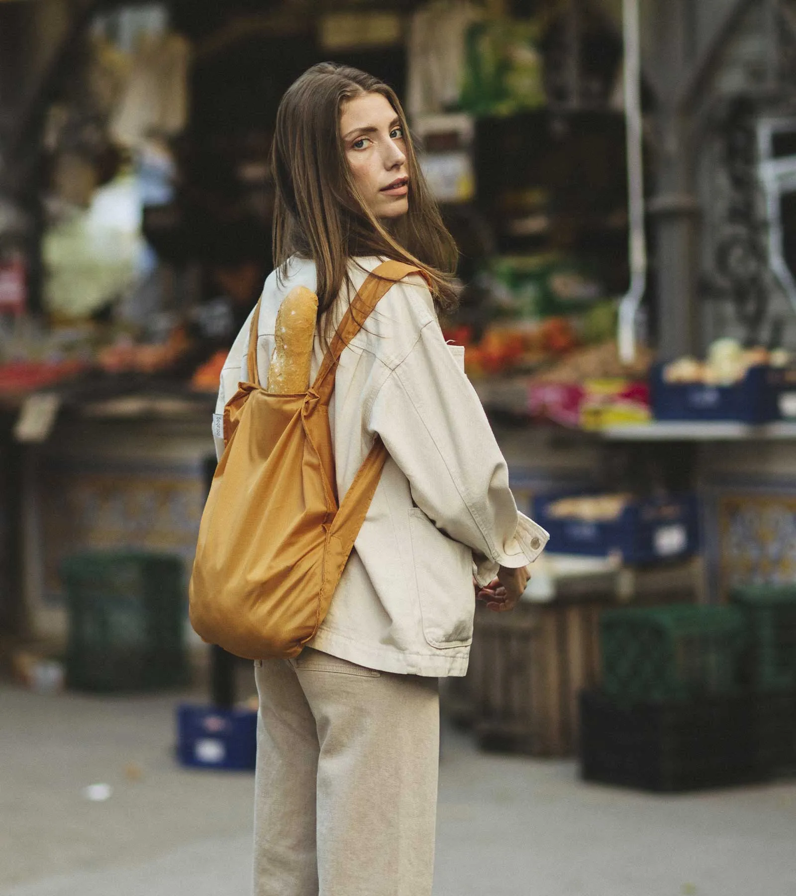 notabag - recycled - mustard