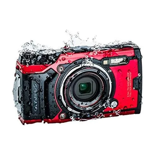 Olympus TG-6 Tough Camera - Red