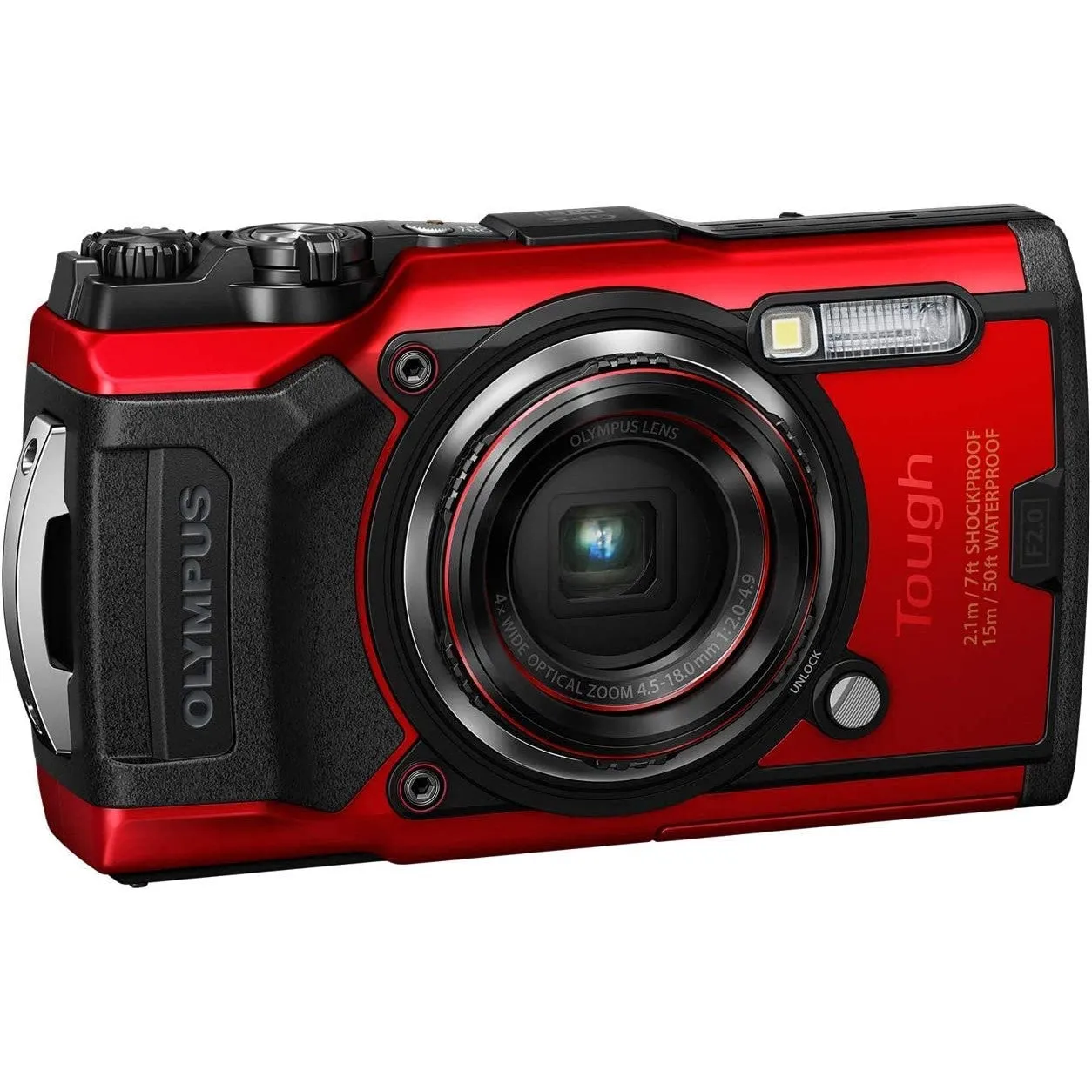 Olympus TG-6 Tough Camera - Red
