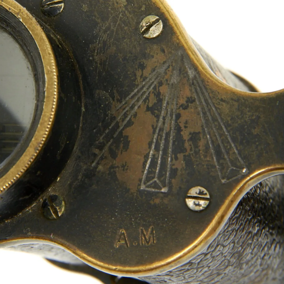 Original British WWI Royal Flying Corps Officers 6X Binoculars by Ross of London - Dated 1916