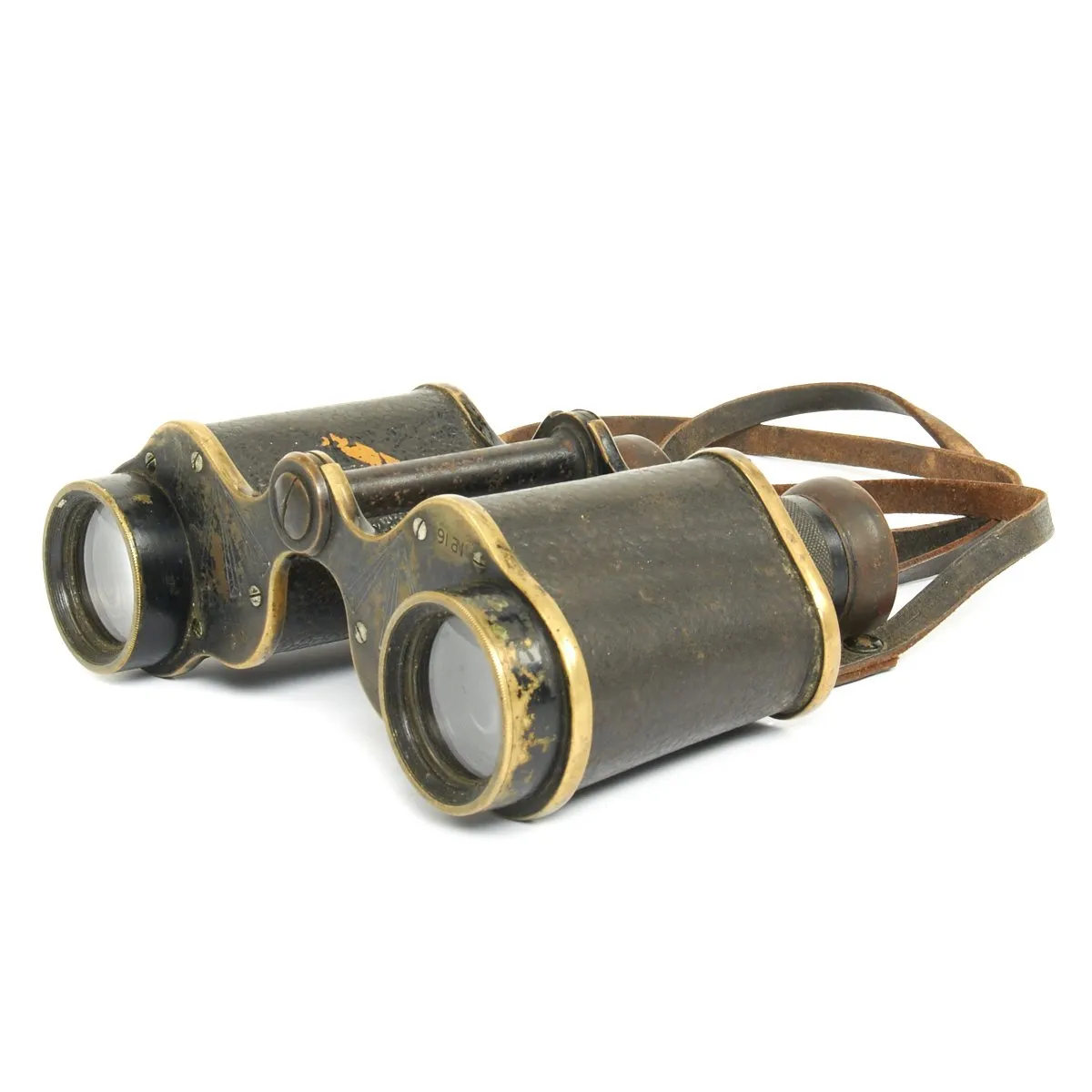 Original British WWI Royal Flying Corps Officers 6X Binoculars by Ross of London - Dated 1916
