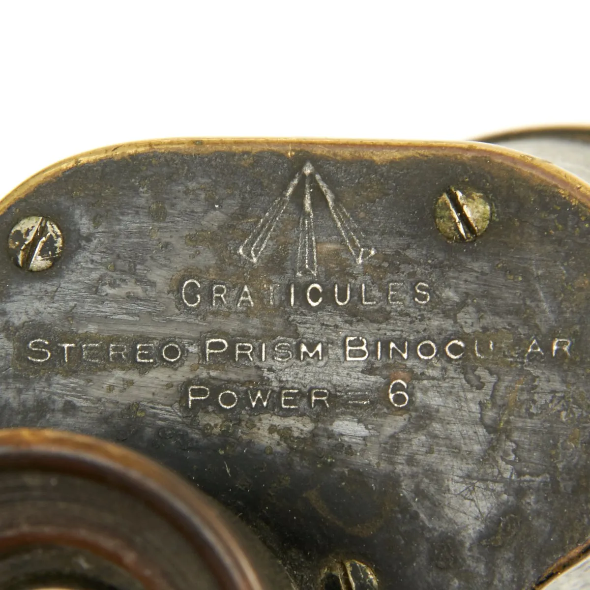 Original British WWI Royal Flying Corps Officers 6X Binoculars by Ross of London - Dated 1916